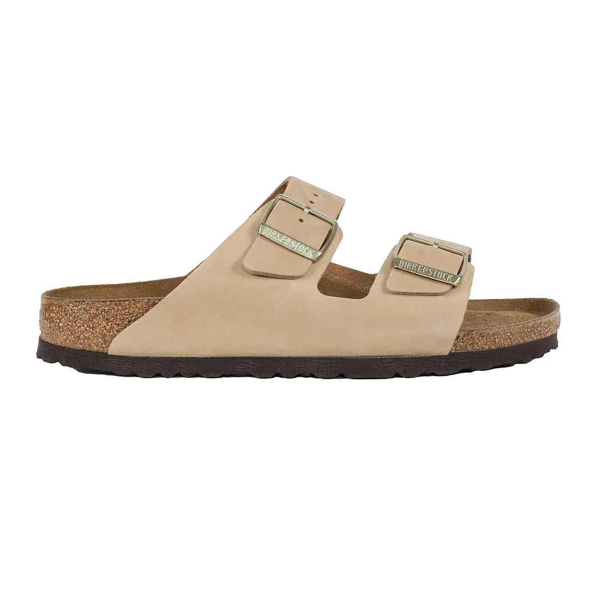 Birkenstock Arizona Soft Footbed Nubuck Leather Sandals