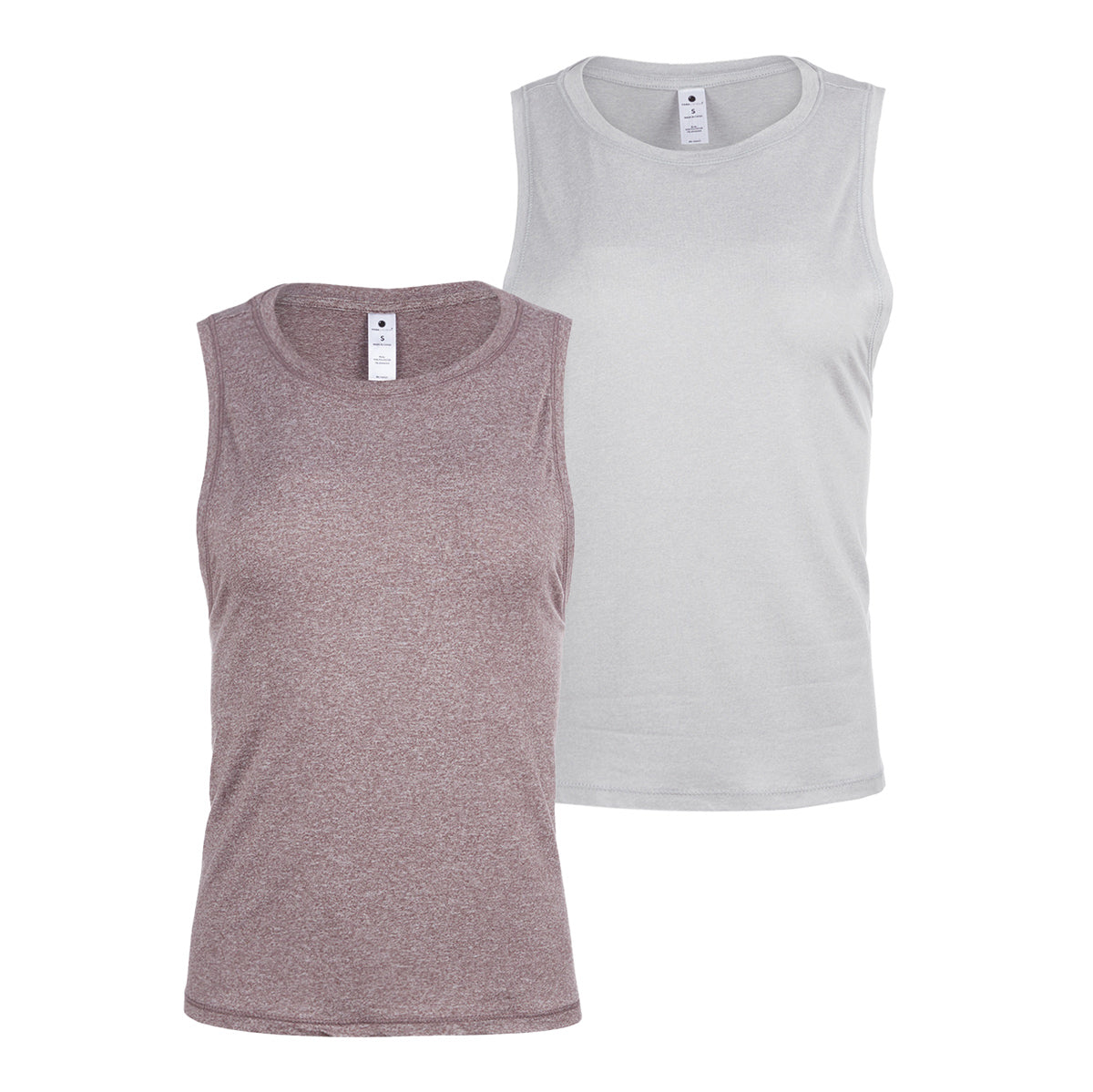 Women's Relaxed-Fit TriBlend Moisture-Wicking Yoga Tank Top, Extra-Small  Deepest Grey