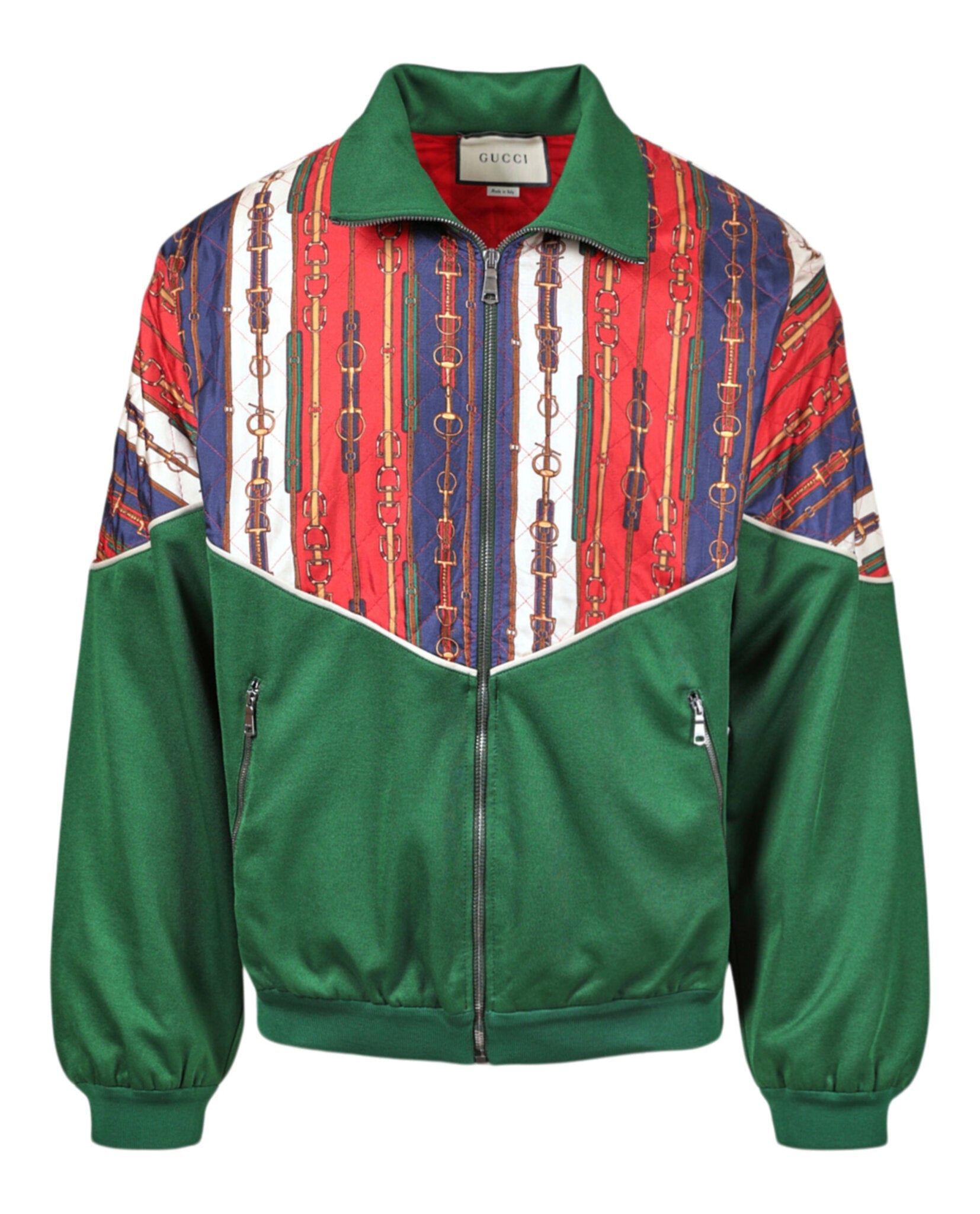 Gucci Oversized Mix-Media Track Jacket – PROOZY