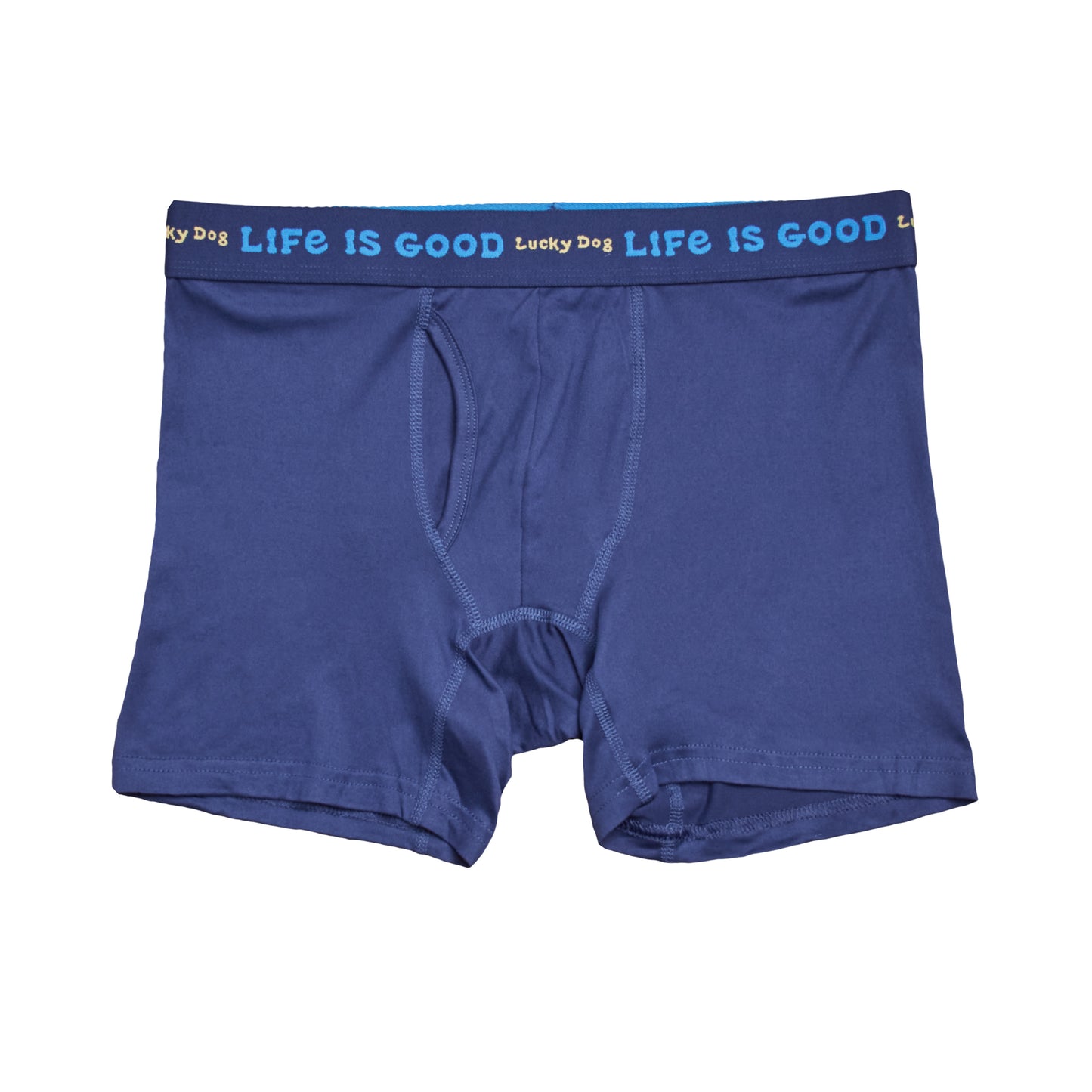 Life is Good Men's Underwear - Casual Stretch Boxer Briefs (3 Pack)