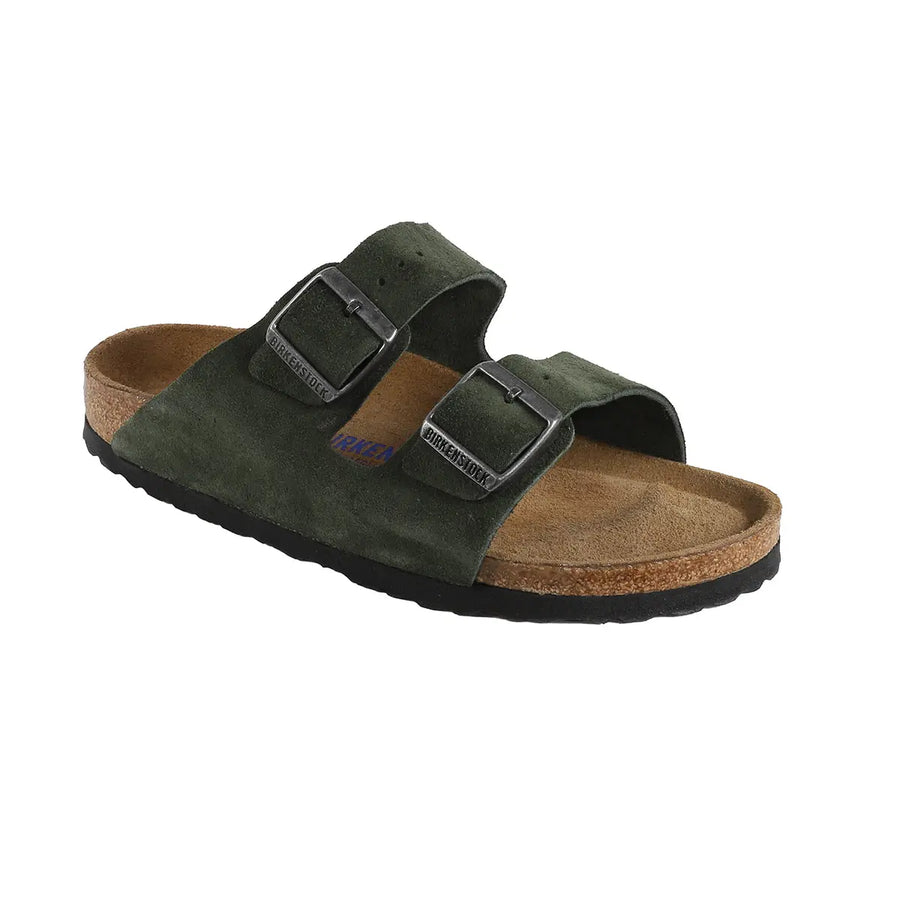 Birkenstock Arizona Soft Footbed Suede Leather Sandals