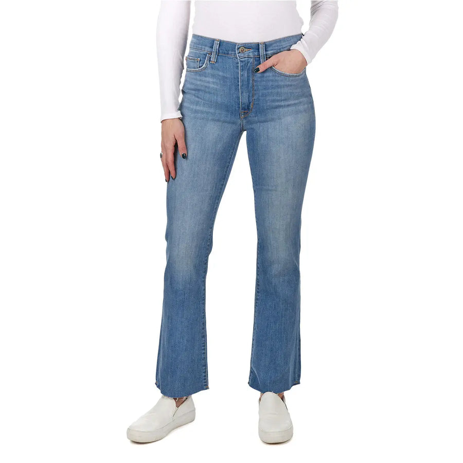 Hudson Women's Blair High Rise Bootcut Crop Jeans