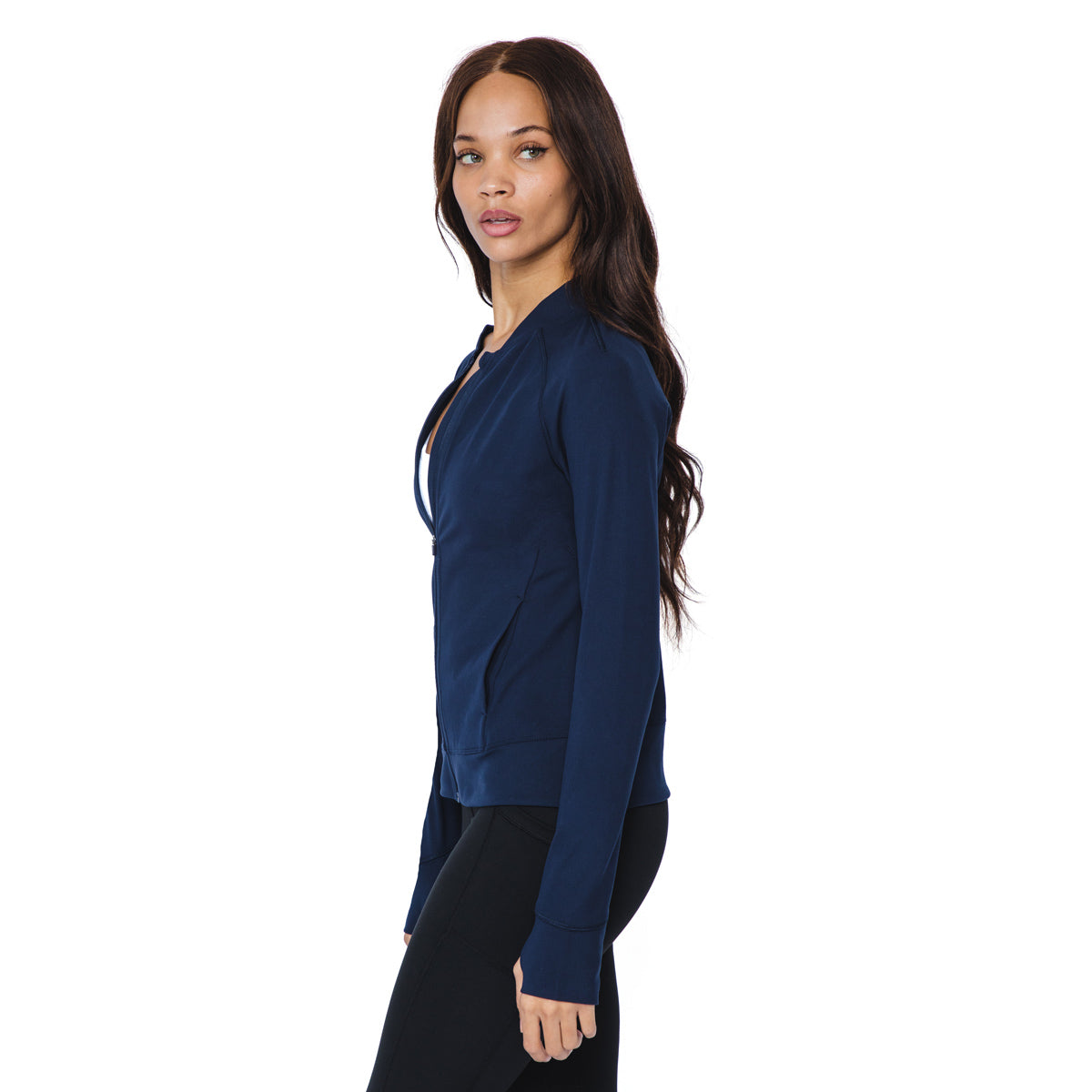 Yogalicious by Reflex Women's Full Zip Cropped Performance Jacket – PROOZY