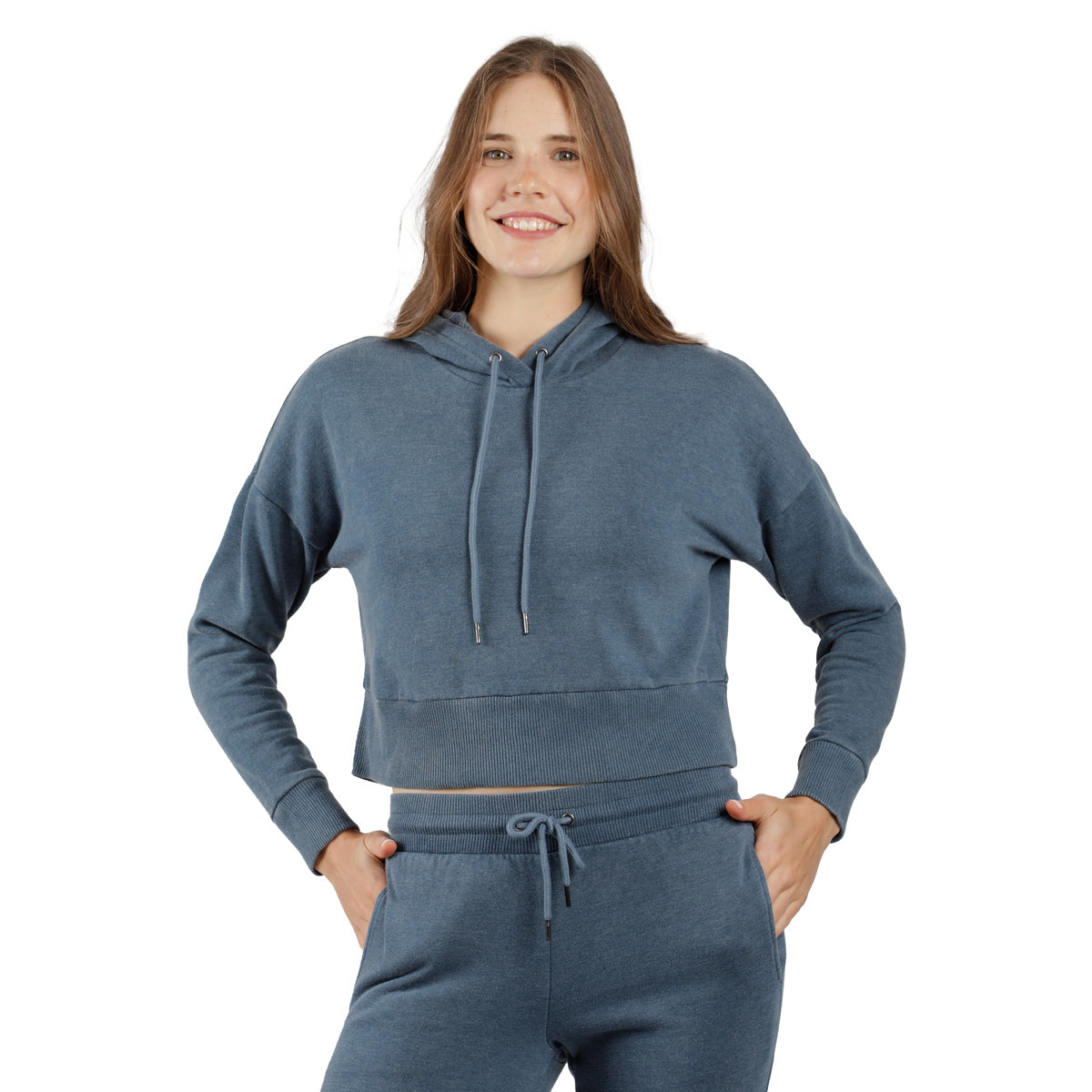 90 Degree By Reflex Women's Stone Washed Hoodie Sweatshirt (3 Colors) only  $11.99