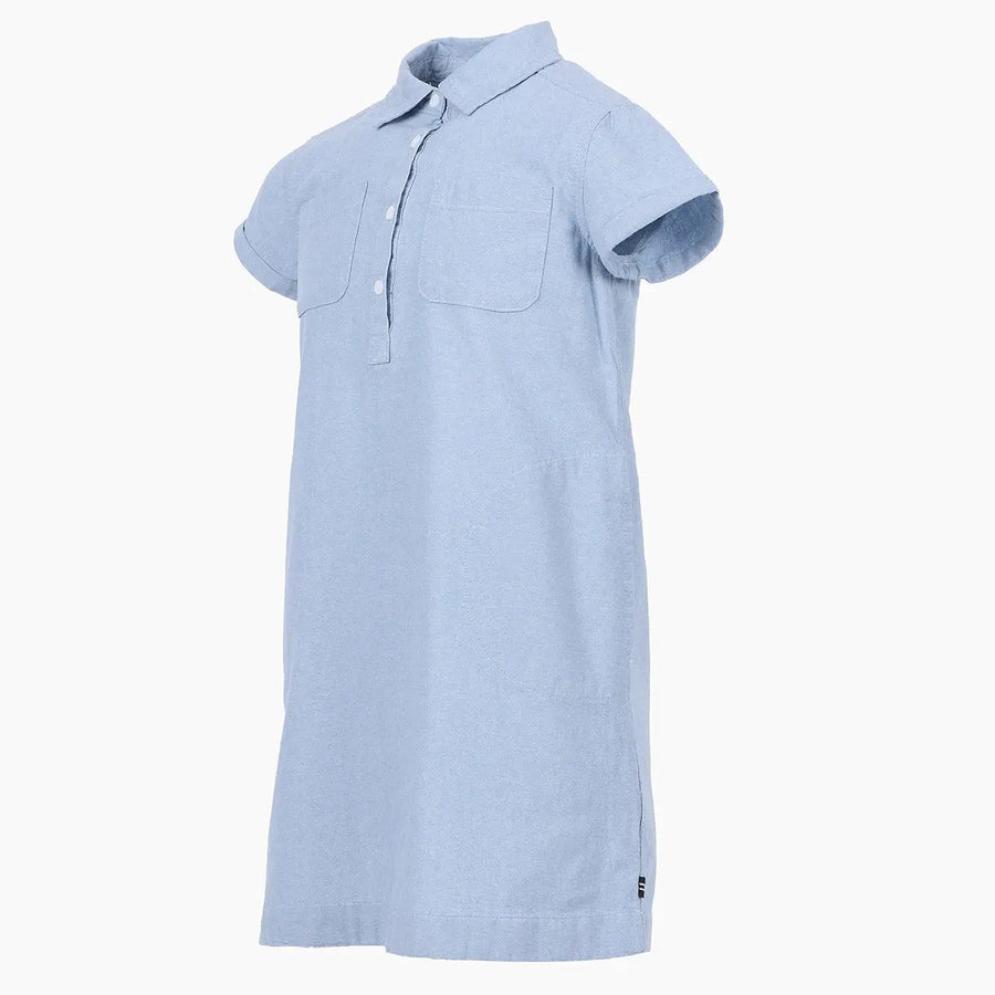 Nautica Girl's Chambray Shirt Dress
