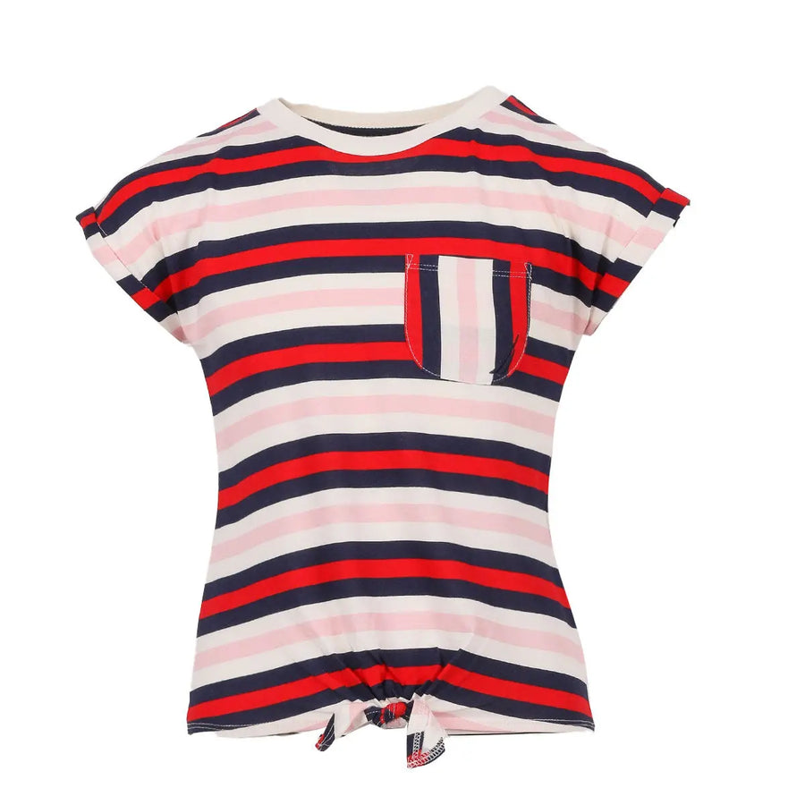Nautica T-shirt à poche à rayures pour fille