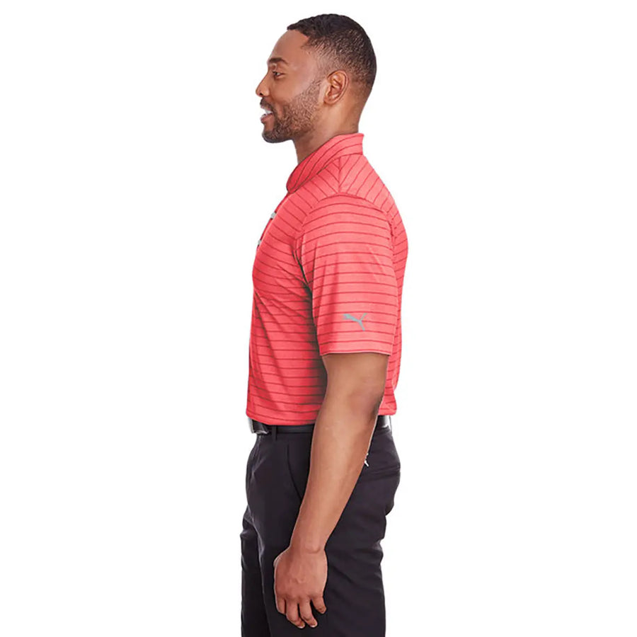 PUMA Men's Golf Rotation Stripe Polo