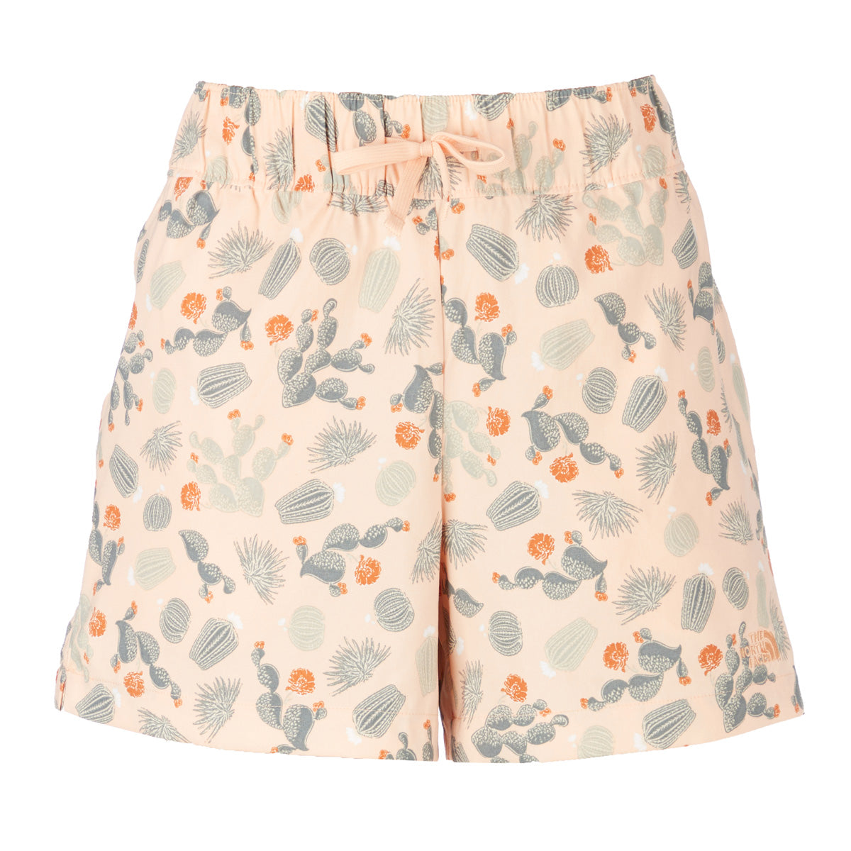 The North Face Women's Printed Class V Short (Apricot Ice Cacti Print, M)