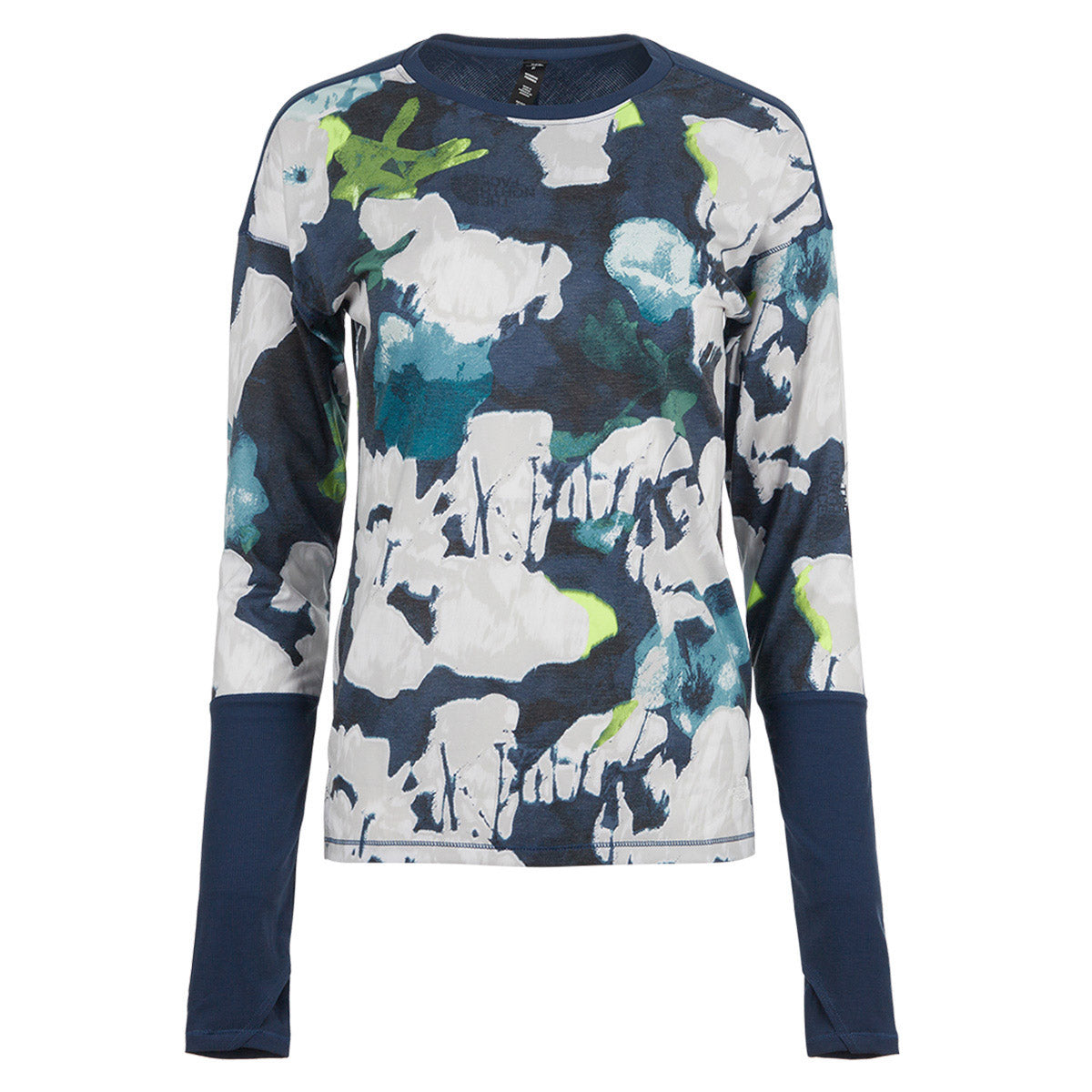 Summit Navy Abstract Floral Print-