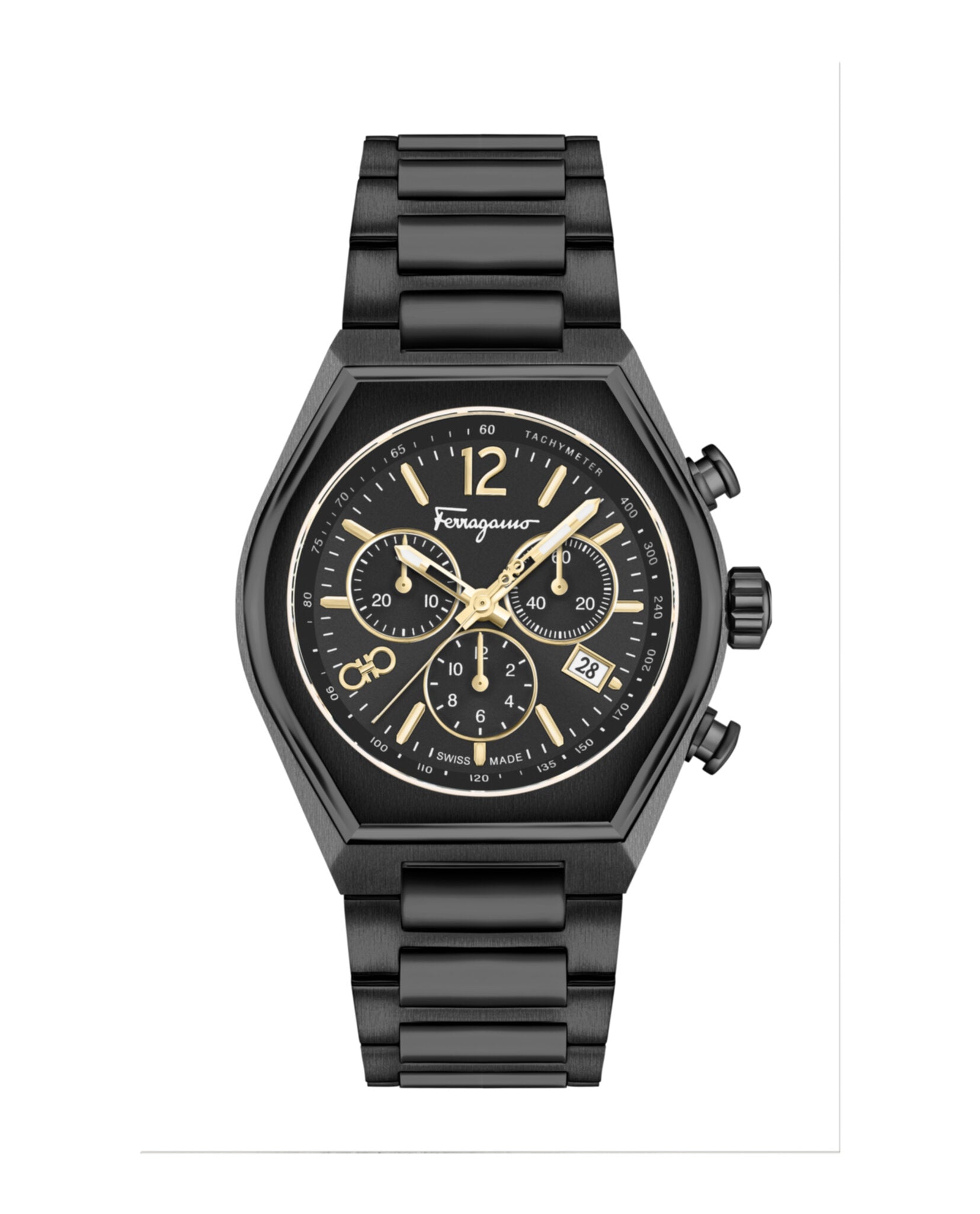 Ferragamo Tonneau Chrono Bracelet Watch – PROOZY