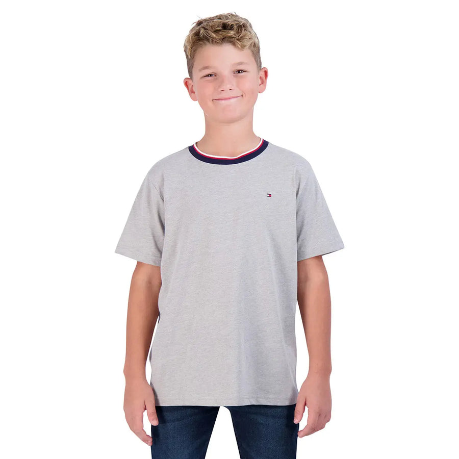 Tommy Hilfiger Boy's YD Ringer Short Sleeve T-Shirt