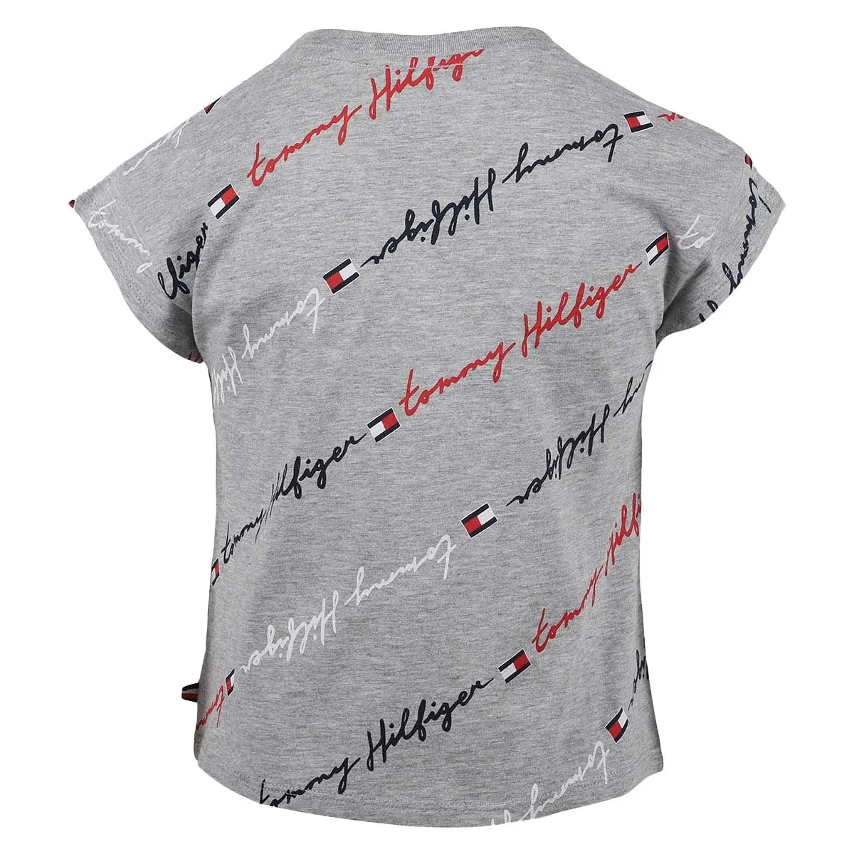 Tommy Hilfiger Girl's Allover Script Print Tee