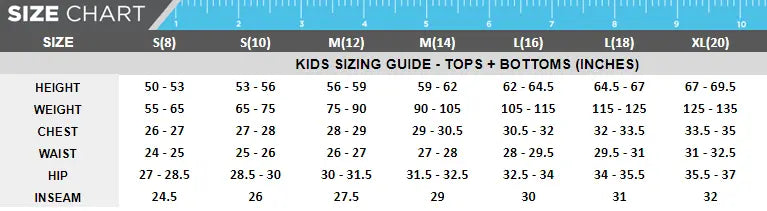 Size Chart-