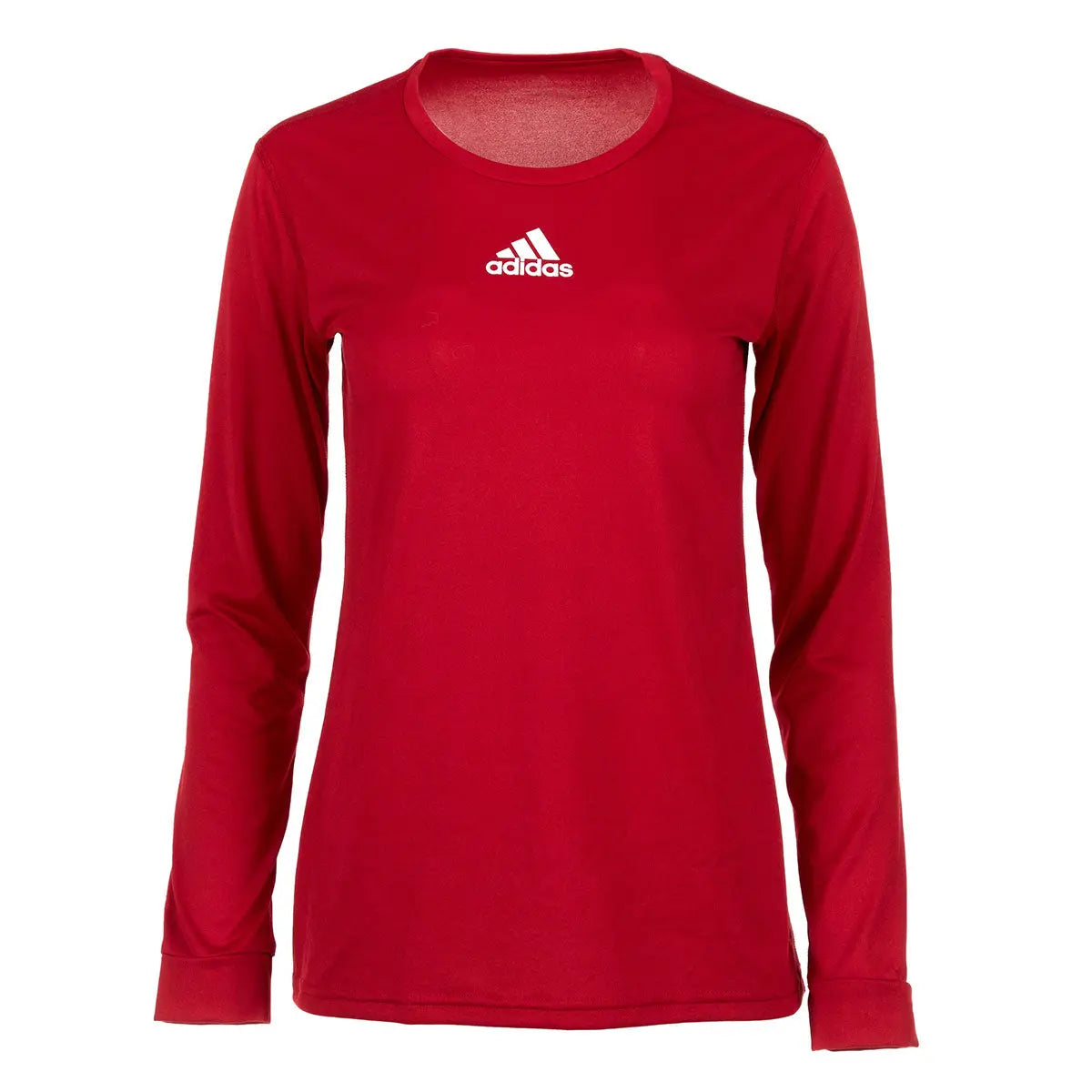 Women's adidas Red Washington Capitals Contrast Long Sleeve T-Shirt