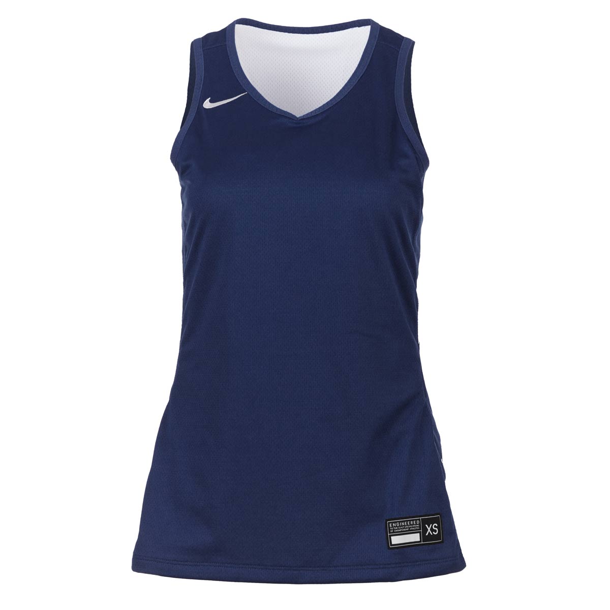 Nike Mens Team Dri-Fit Reversible Practice Jersey - Mens Navy/White Size S