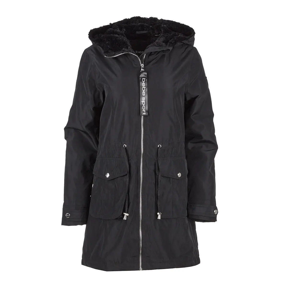 Bebe Women's Lined Parka with Hood – PROOZY