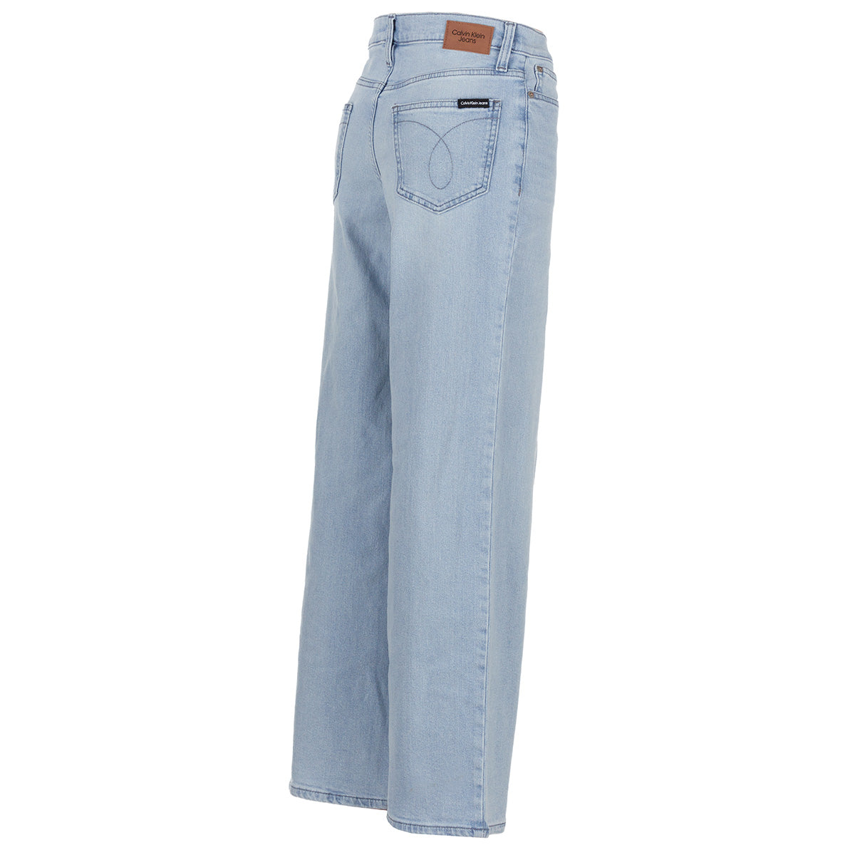 Calvin Klein Jeans Women's High Rise Wide Leg Vintage Stretch 32" Inse –