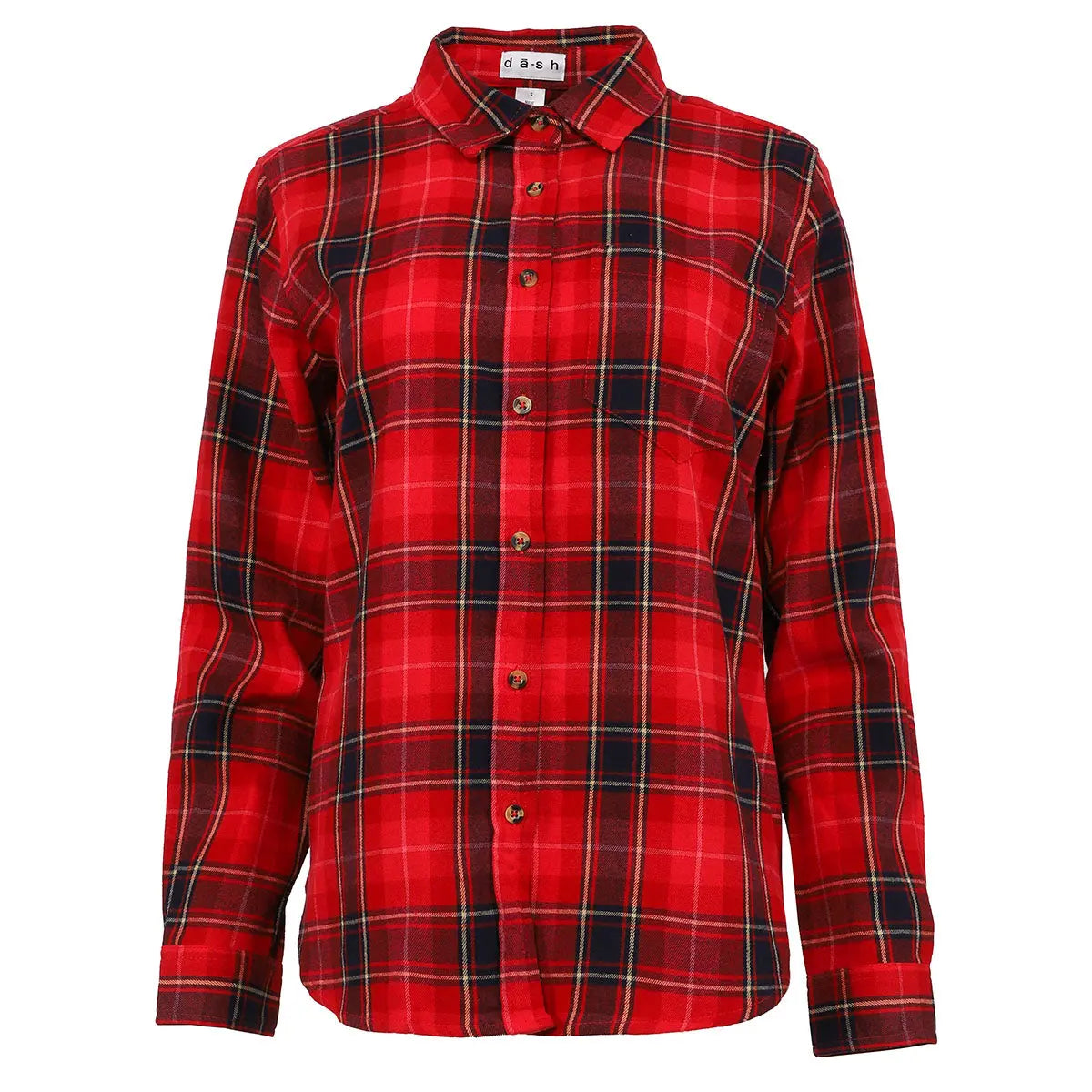 Red Navy Plaid-